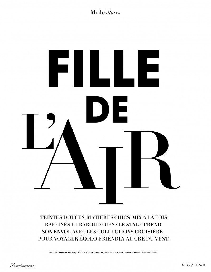 Fille de l\'air, January 2021