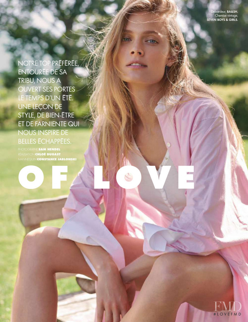 Constance Jablonski featured in Summer of Love, July 2016