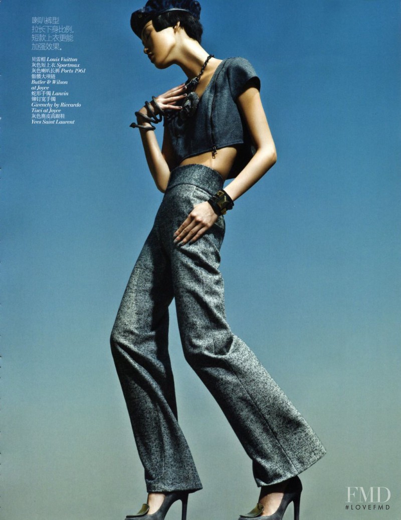 Tian Yi featured in Smart Pants, August 2012