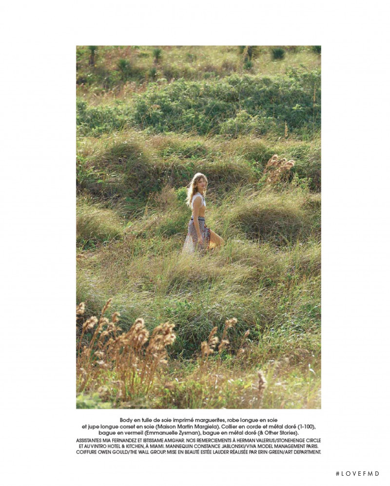 Constance Jablonski featured in L\'Affranchie 70\'s, March 2015