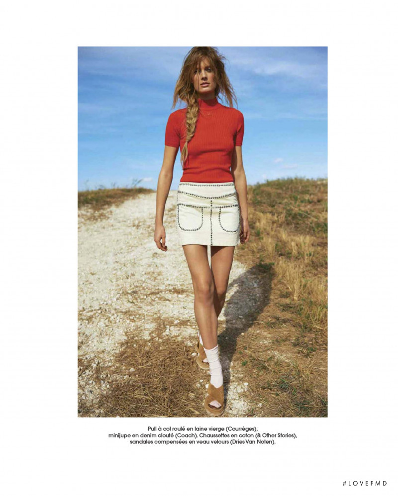 Constance Jablonski featured in L\'Affranchie 70\'s, March 2015