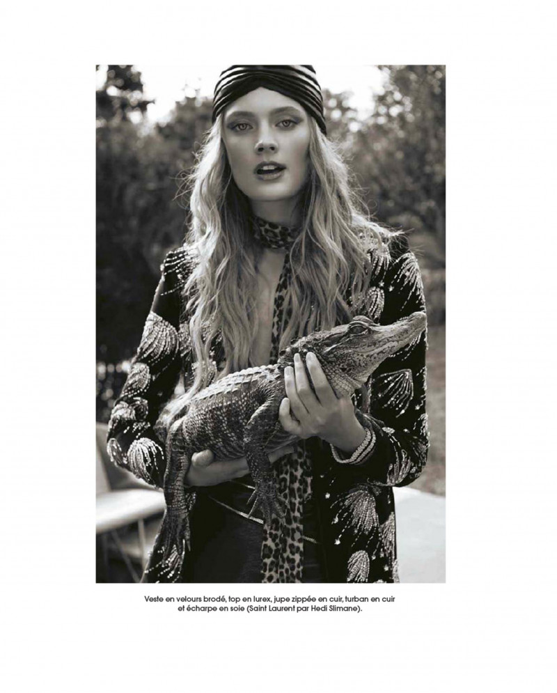 Constance Jablonski featured in L\'Affranchie 70\'s, March 2015