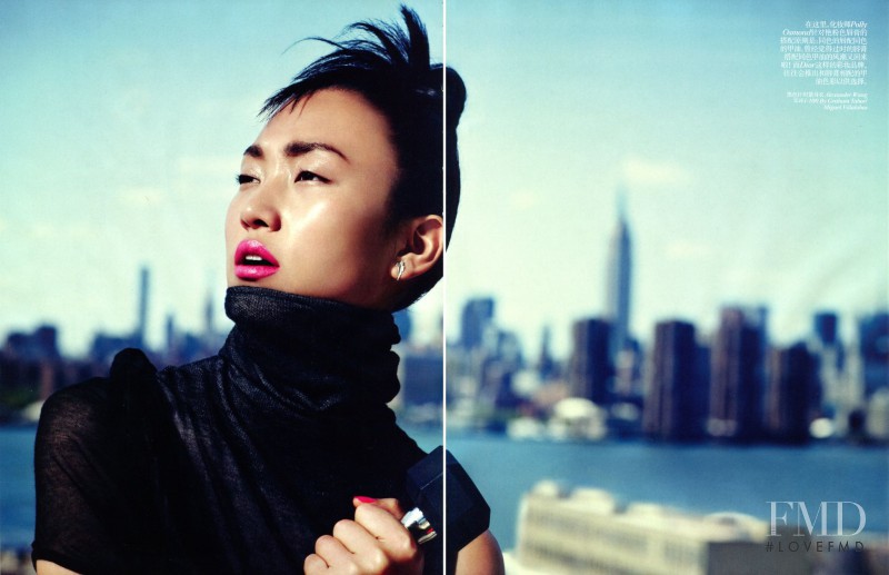 Lina Zhang featured in Beauty: The Lipstick Diaries, August 2012