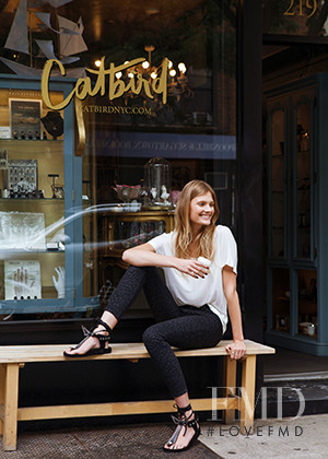 Constance Jablonski featured in Catbird\'s Leigh Plessner And Model Constance Jablonski, September 2014
