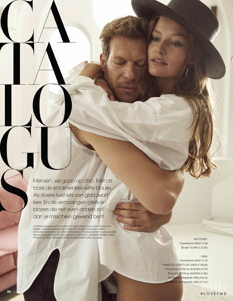Sara Van Der Hoek featured in Catalogus, November 2021
