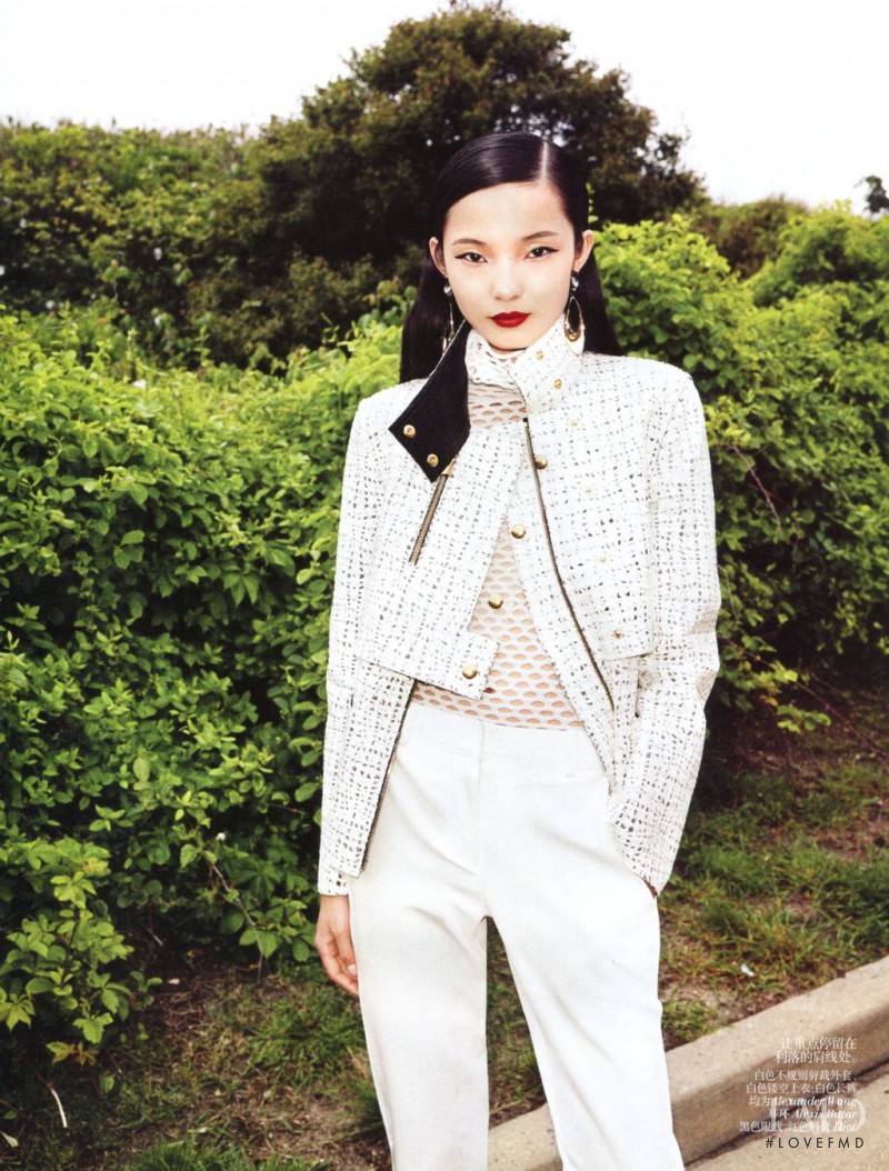 Xiao Wen Ju featured in Sharp Up, August 2012