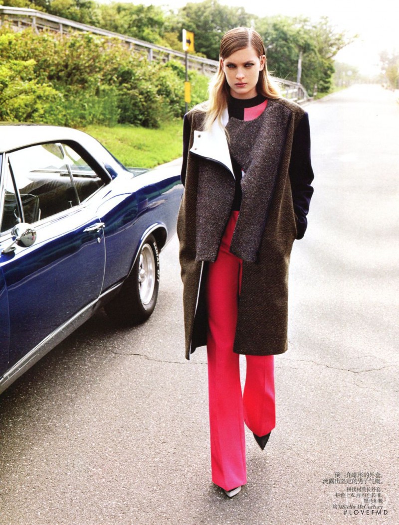 Ophelie Rupp featured in Sharp Up, August 2012