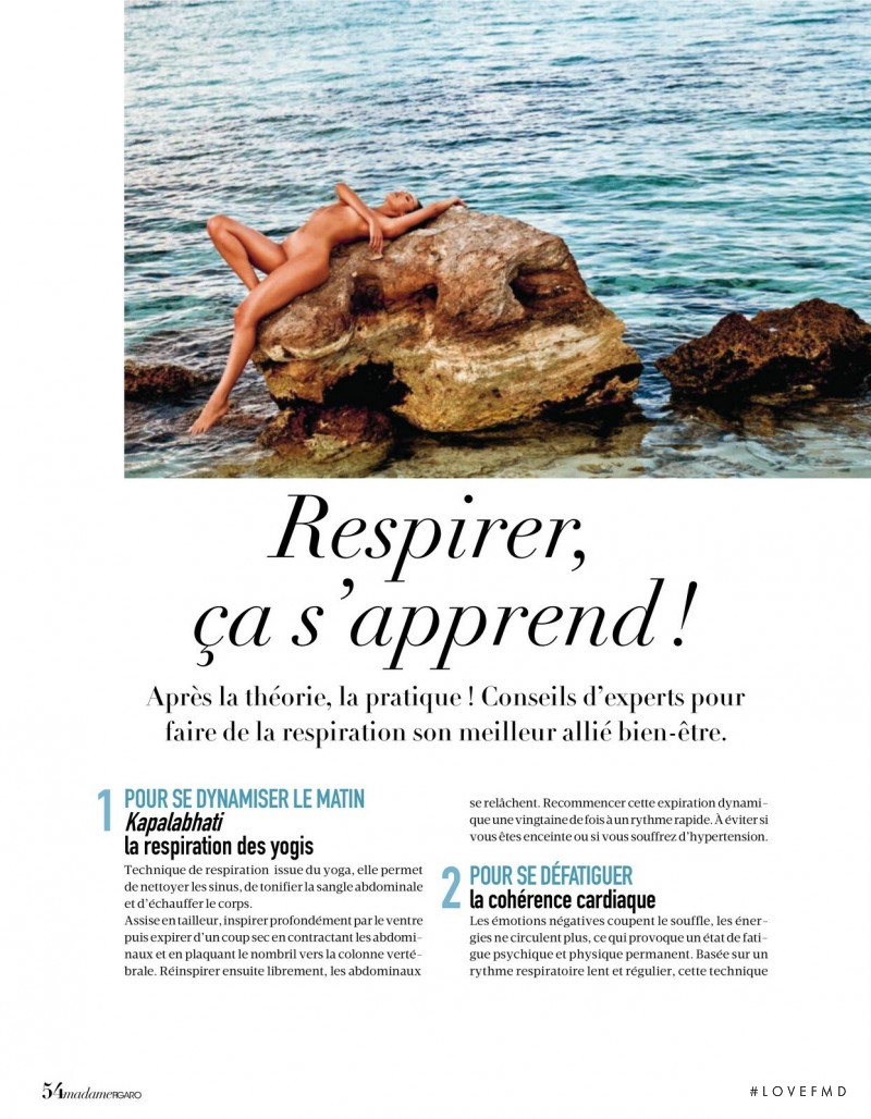 Candice Swanepoel featured in Le Souffle Guerisseur, July 2021