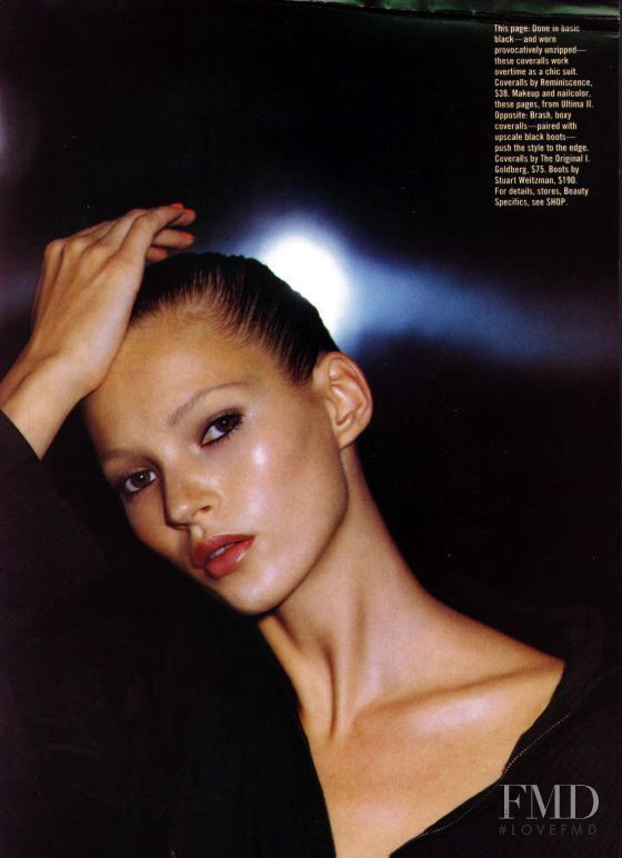Kate Moss featured in One Easy Piece, January 1994