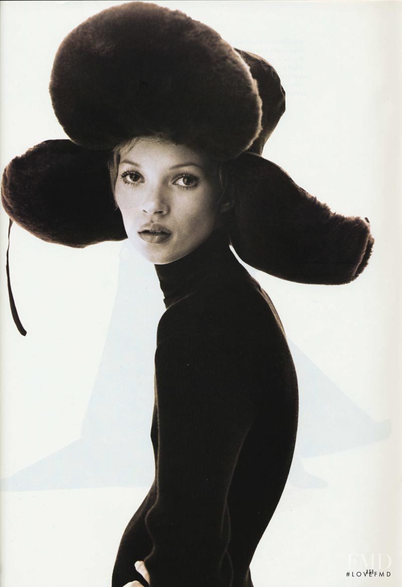 Kate Moss featured in The Big Idea, November 1993