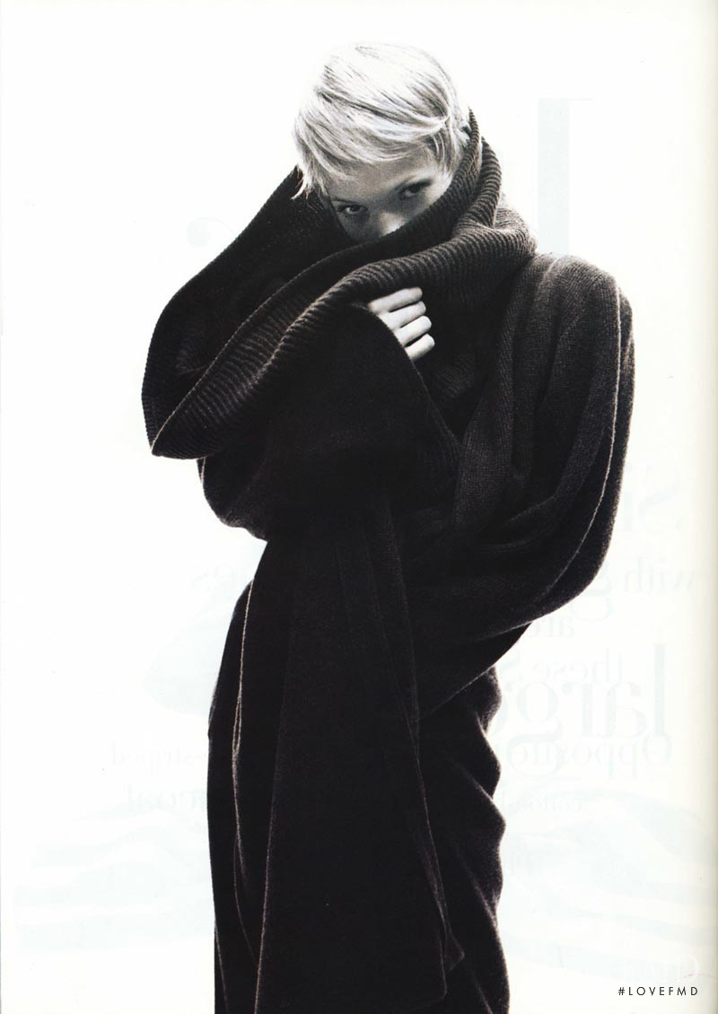 Kate Moss featured in The Big Idea, November 1993