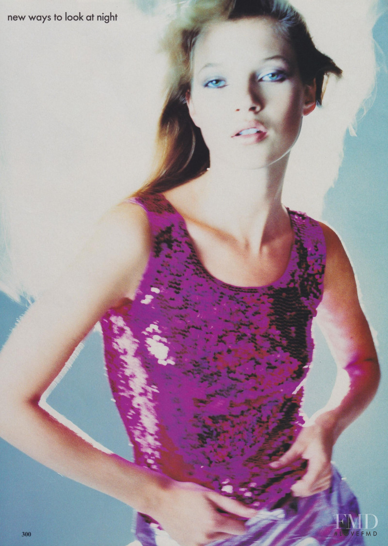 Kate Moss featured in Purple Haze, November 1994