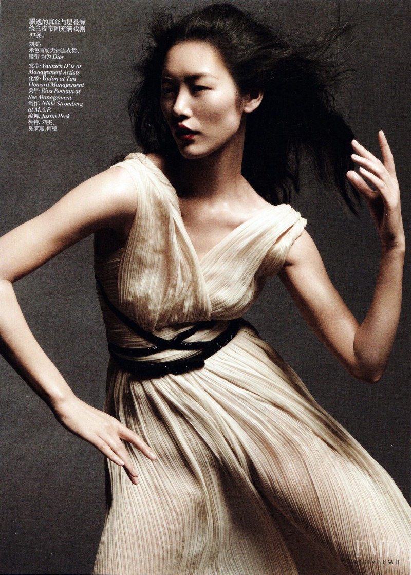 Liu Wen featured in Dancing in the soul, May 2012