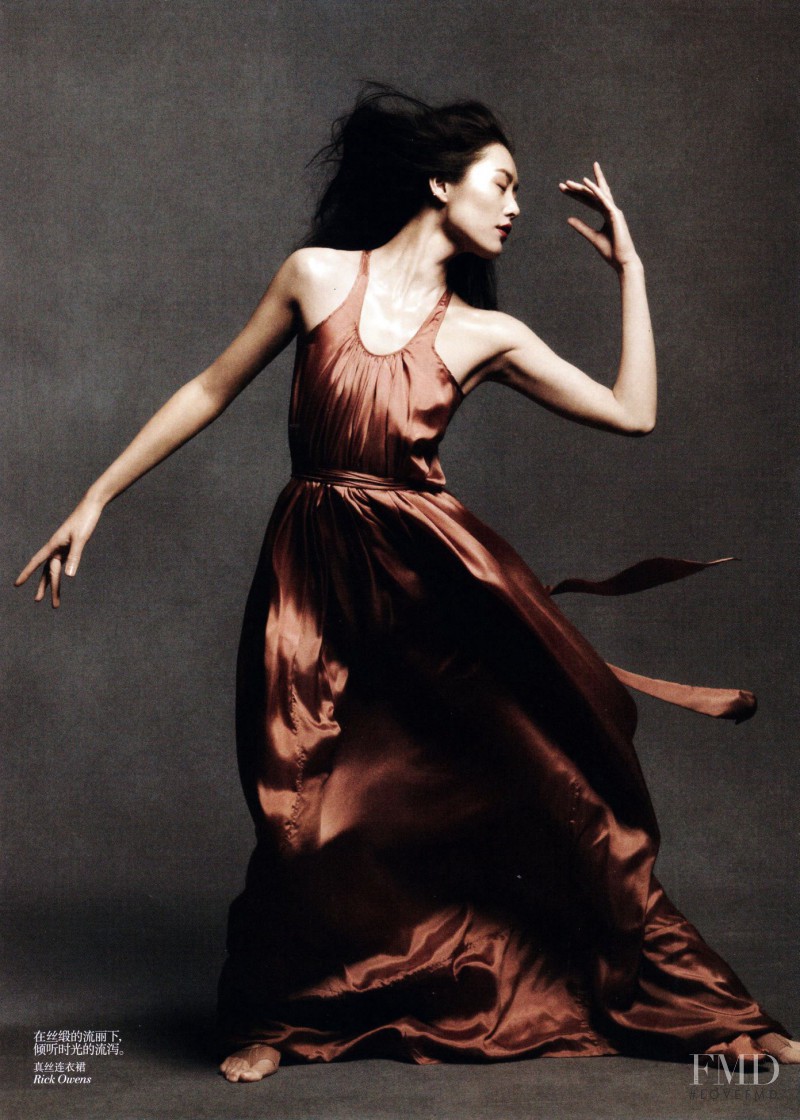 Liu Wen featured in Dancing in the soul, May 2012