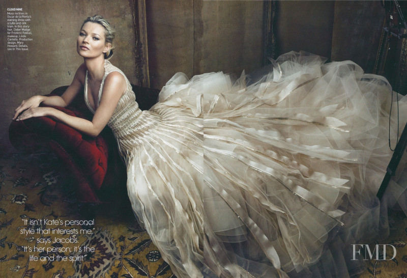 Kate Moss featured in Inspiring Beauty, May 2009