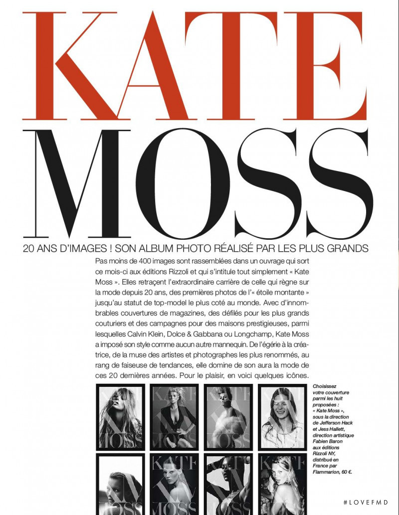 Kate Moss featured in Kate Moss, December 2012