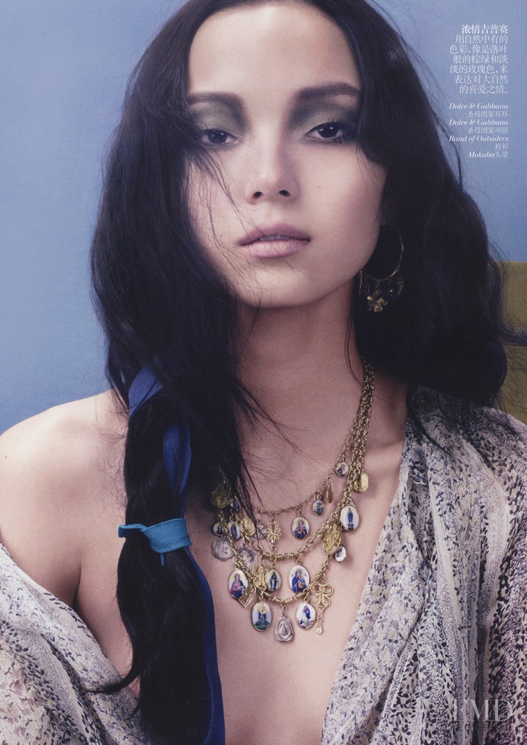 Xiao Wen Ju featured in Boho Chic, May 2012