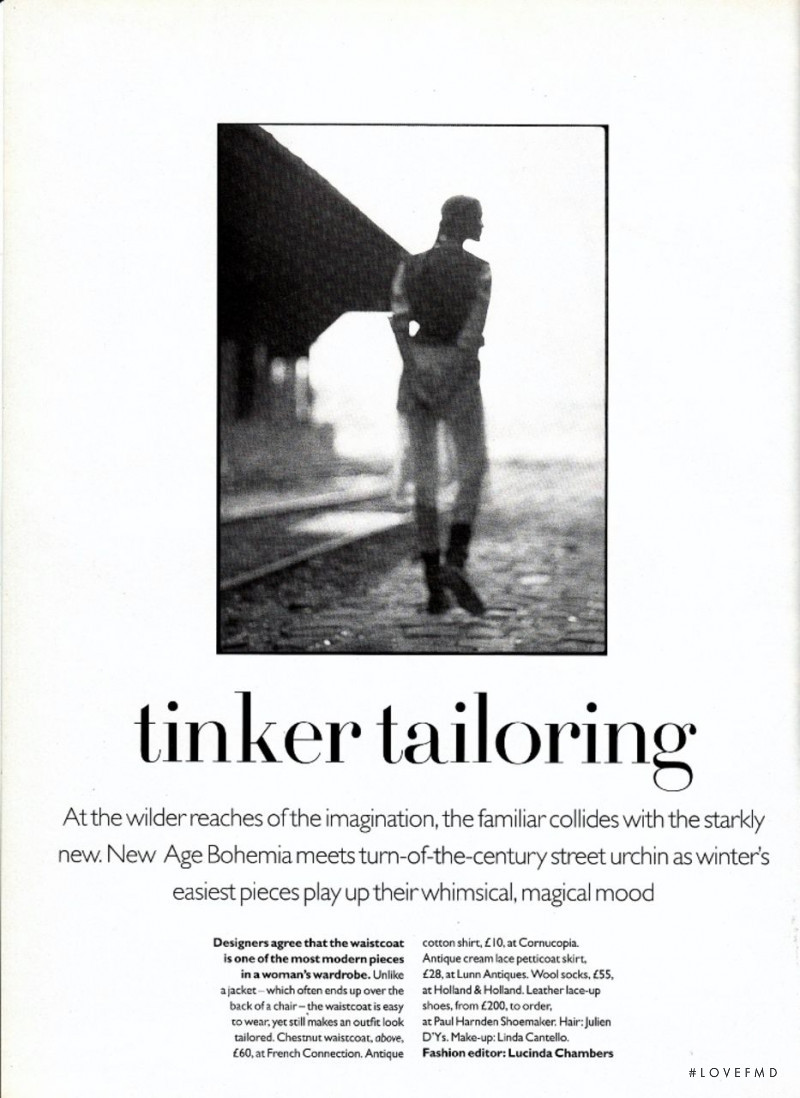 Tinker Tailoring, October 1993