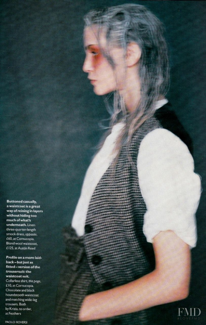 Tereza Maxová featured in Tinker Tailoring, October 1993
