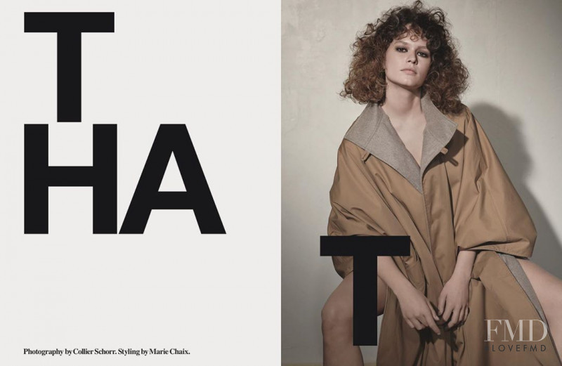Anna Ewers featured in That, October 2019