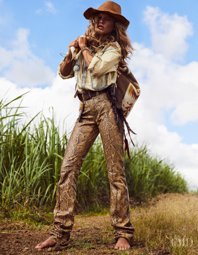 Anna Ewers featured in Wild Wild West, May 2018