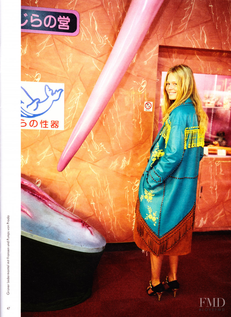 Anna Ewers featured in Drei Tage Japan, August 2017