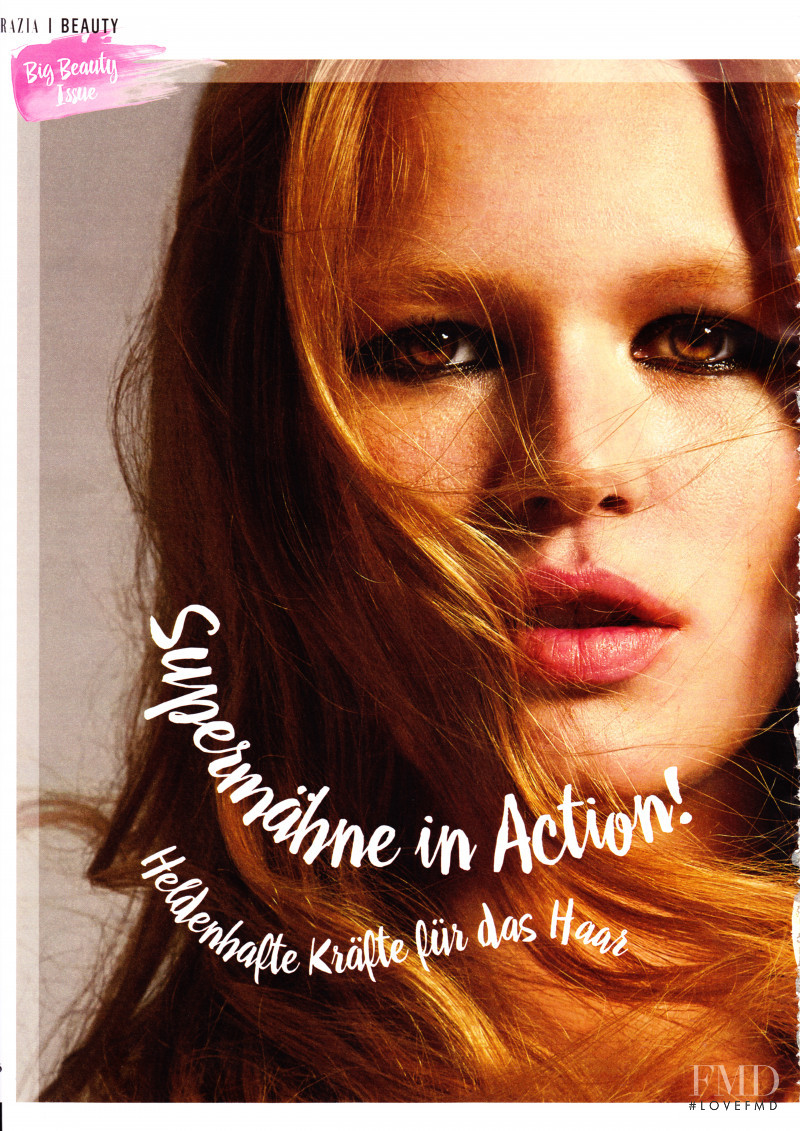 Anna Ewers featured in Supermähne in Action!, April 2017