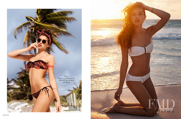 Daniela Lopez Osorio featured in Sexy Strandliv, July 2013