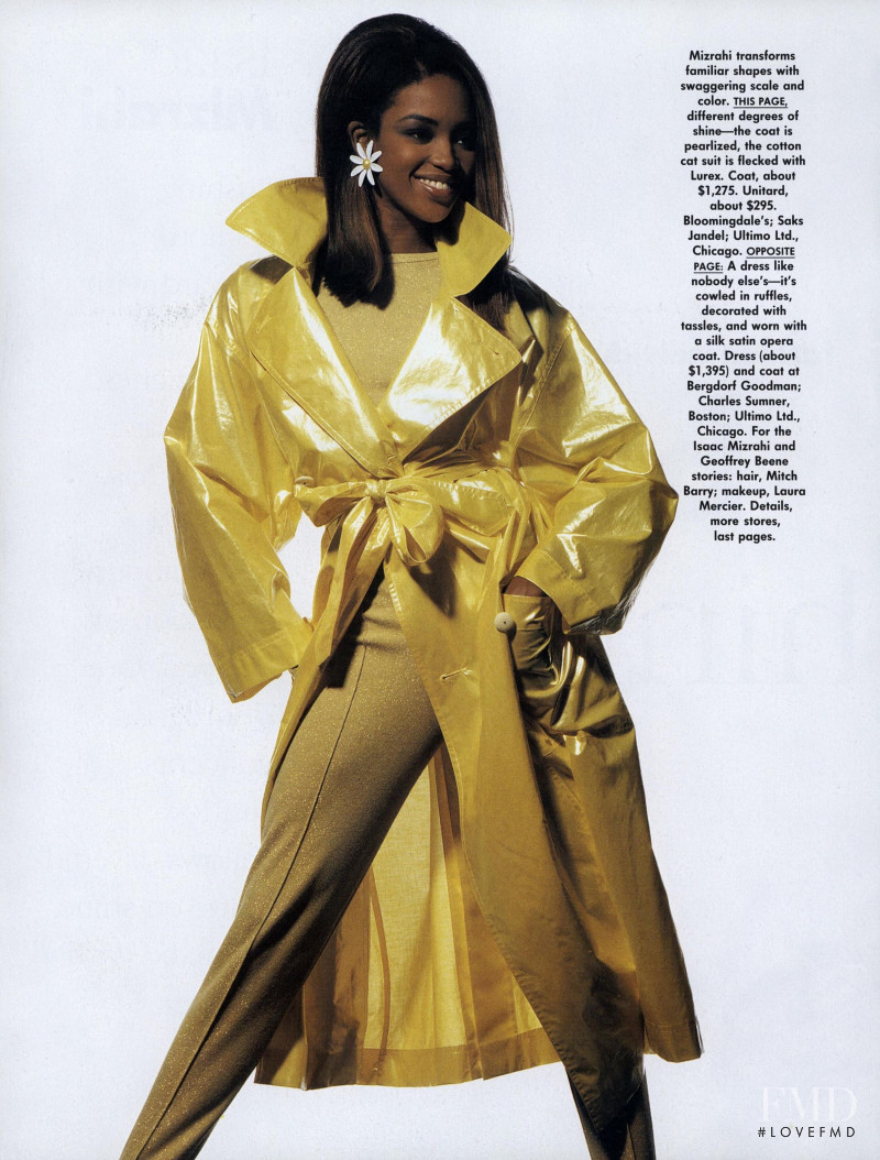 Naomi Campbell featured in Fashion Individualists: Bright Thinking - Isaac Mizrahi, February 1991
