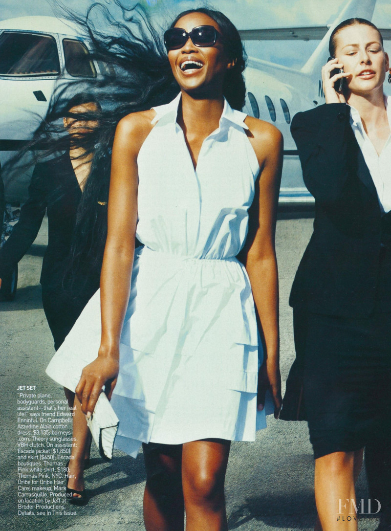 Naomi Campbell featured in Kicking It!, May 2009