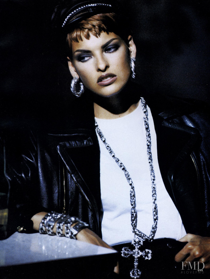 Linda Evangelista featured in Wild at Heart, September 1991