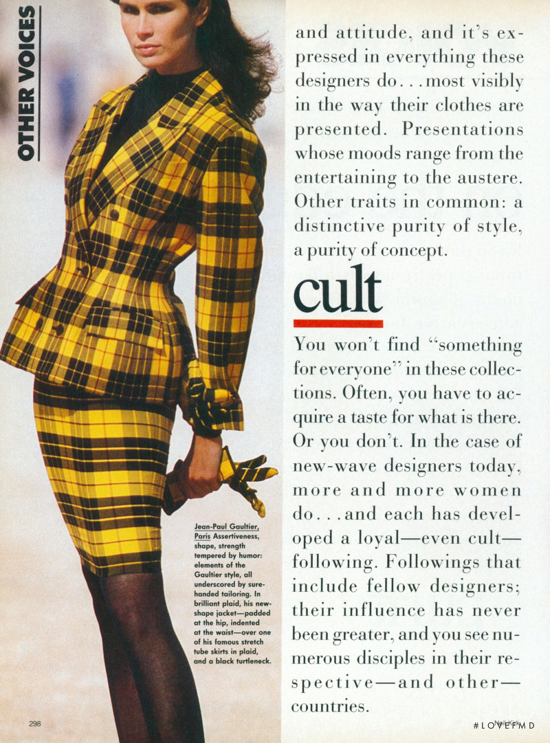 Kim Williams featured in Fall \'87 Other Voices, May 1987