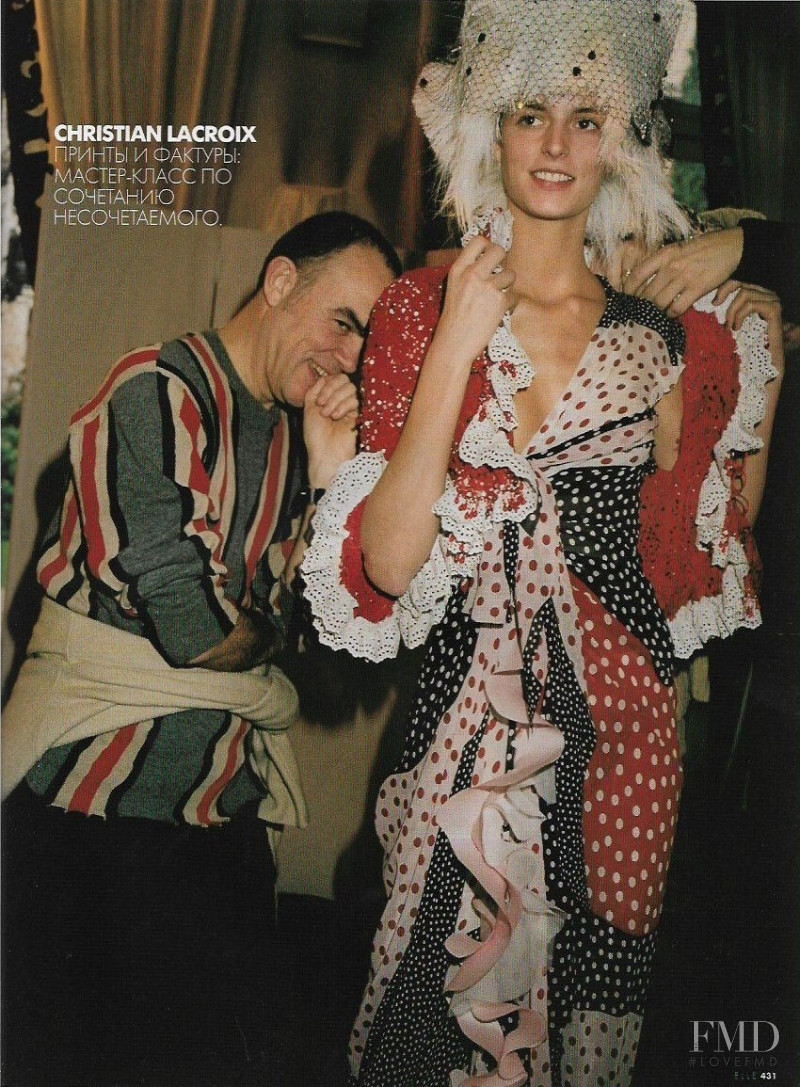 Jacquetta Wheeler featured in Couture, March 2003