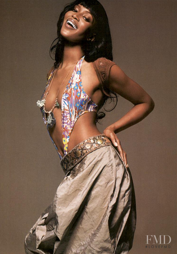 Naomi Campbell featured in Oh-oh, Naomi!, February 2005