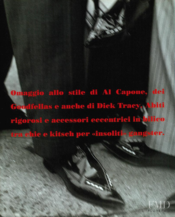 Omaggio allo stille di al capone, February 1991