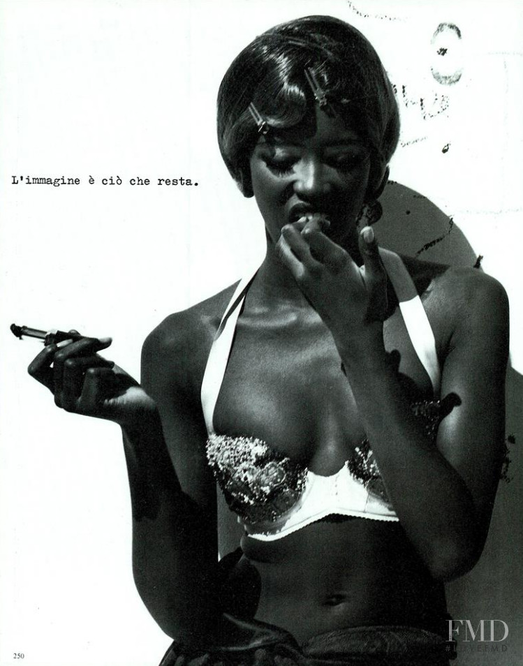 Naomi Campbell featured in L.A. Stravaganza, December 1989