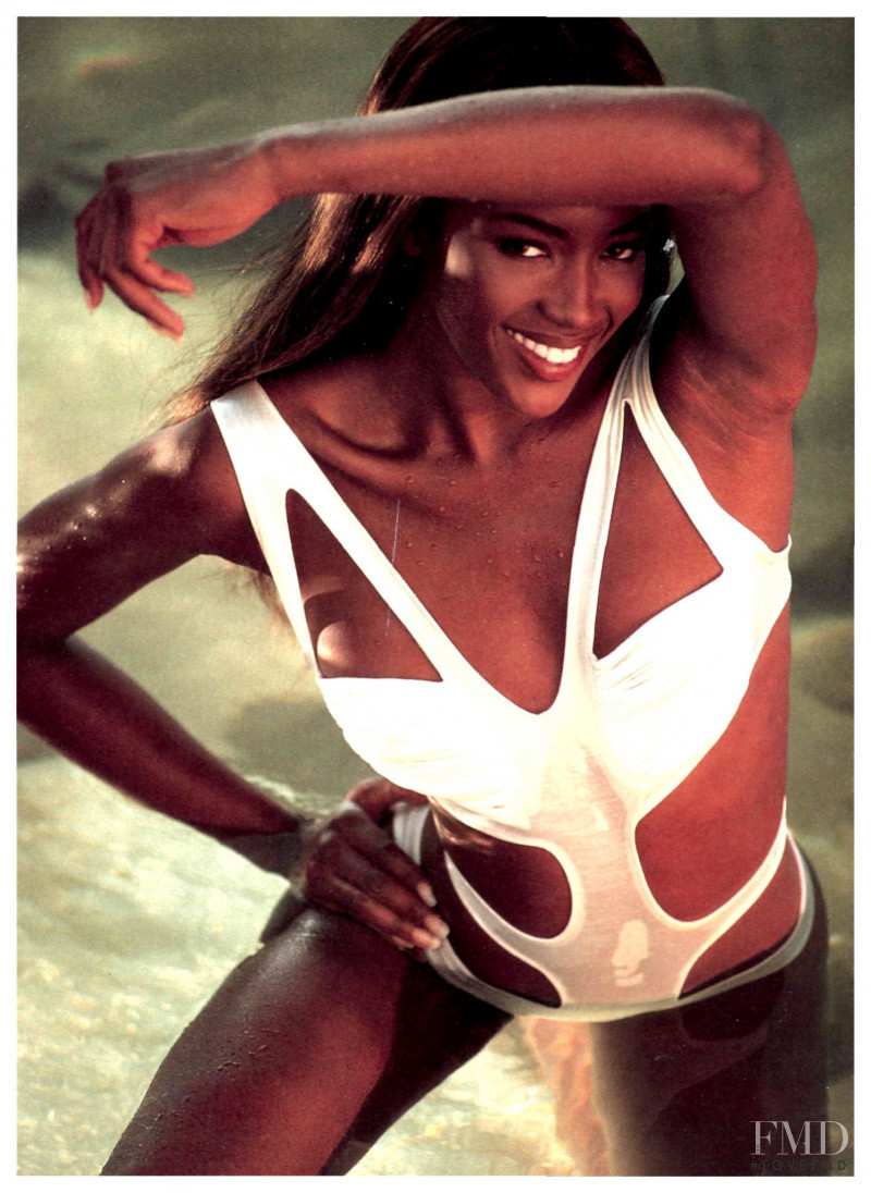Naomi Campbell featured in Summer Games, March 1992