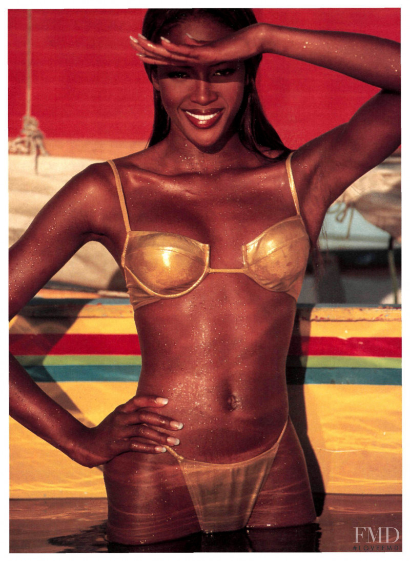 Naomi Campbell featured in Summer Games, March 1992