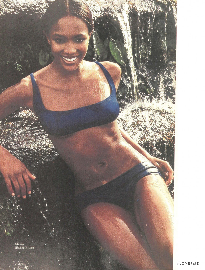 Naomi Campbell featured in Naomi, February 1997