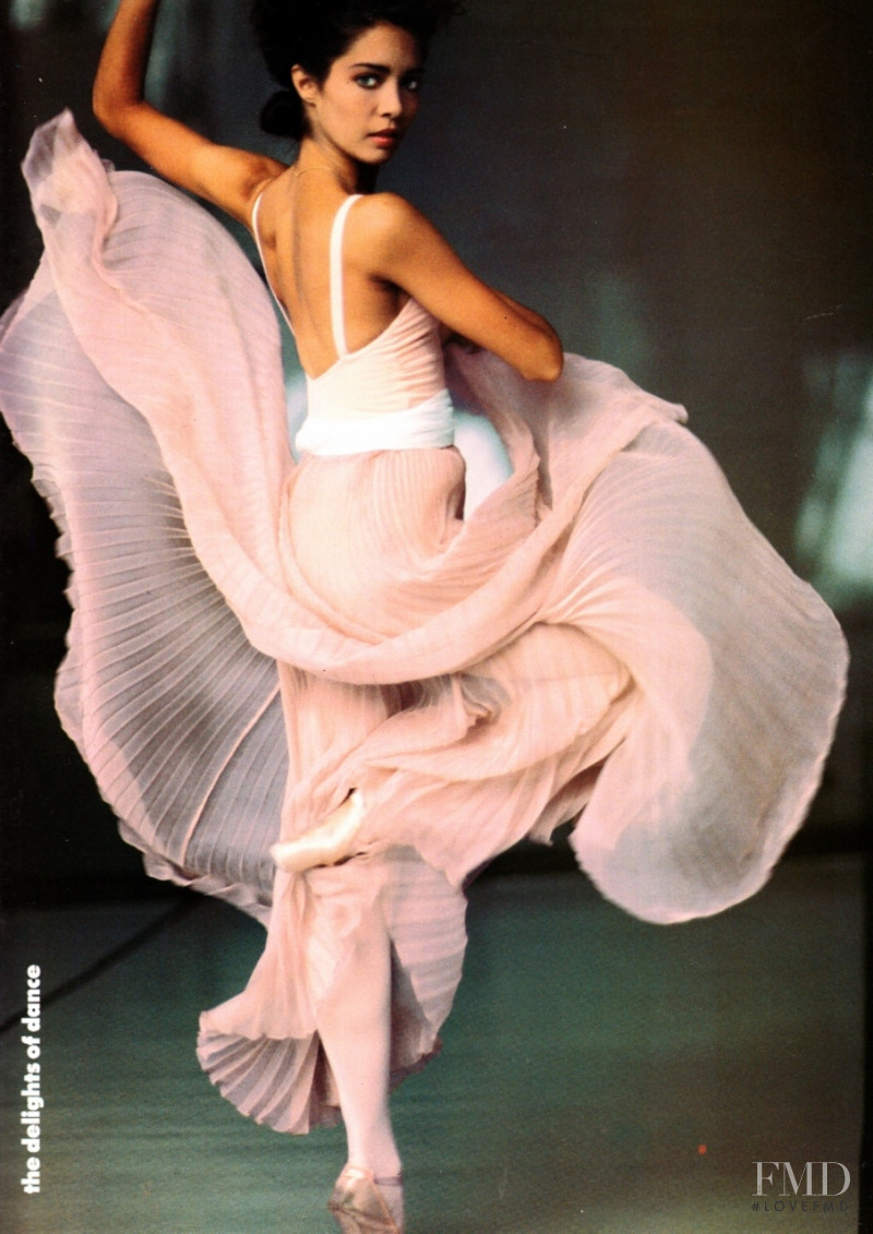 Naomi Campbell featured in The Delights of Dance, December 1986
