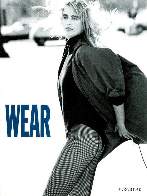 Claudia Schiffer featured in Gym Wear, May 1990