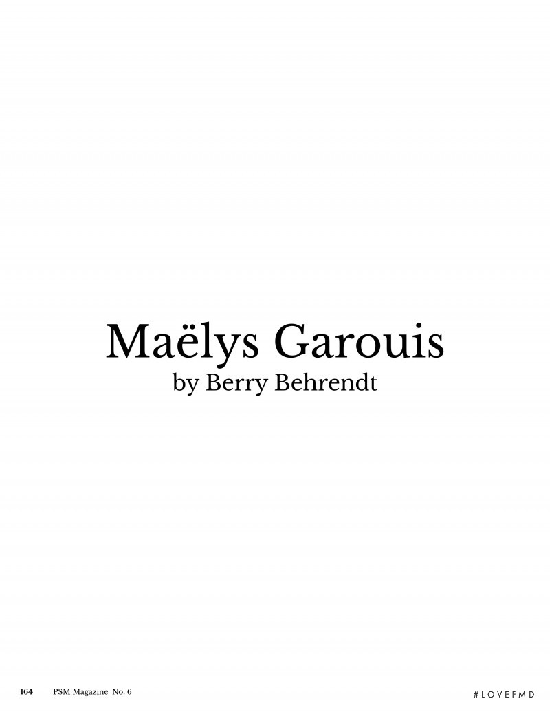 Maelys Garouis, December 2018