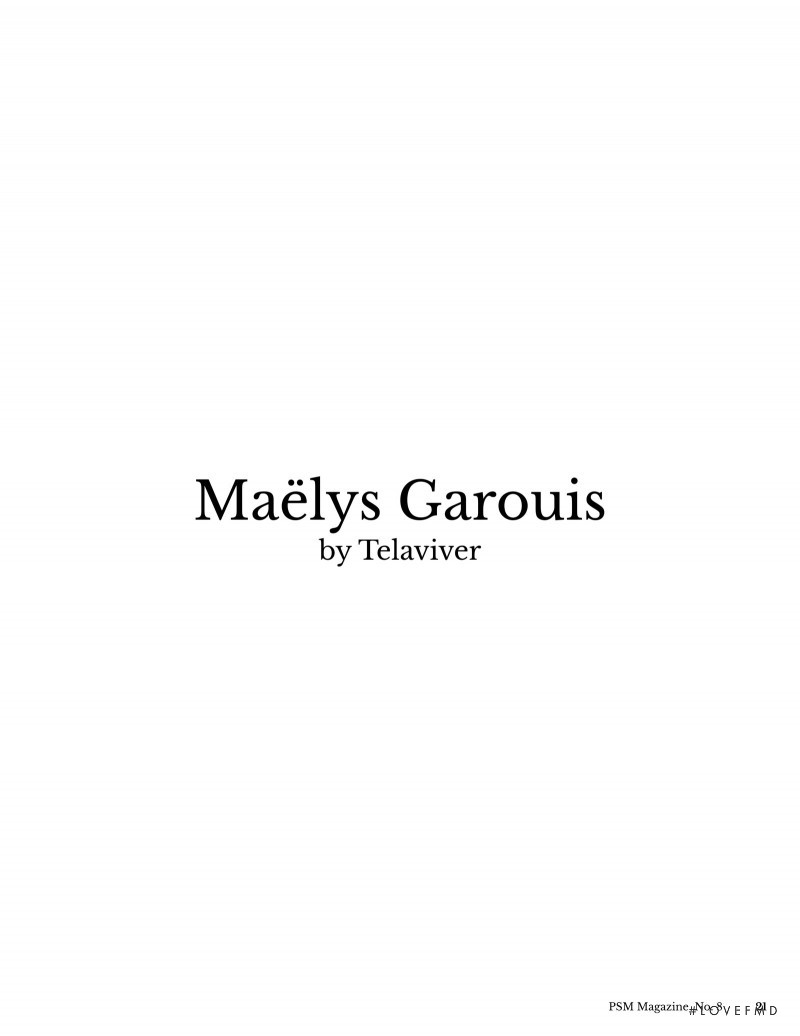 Maelys Garouis, December 2018