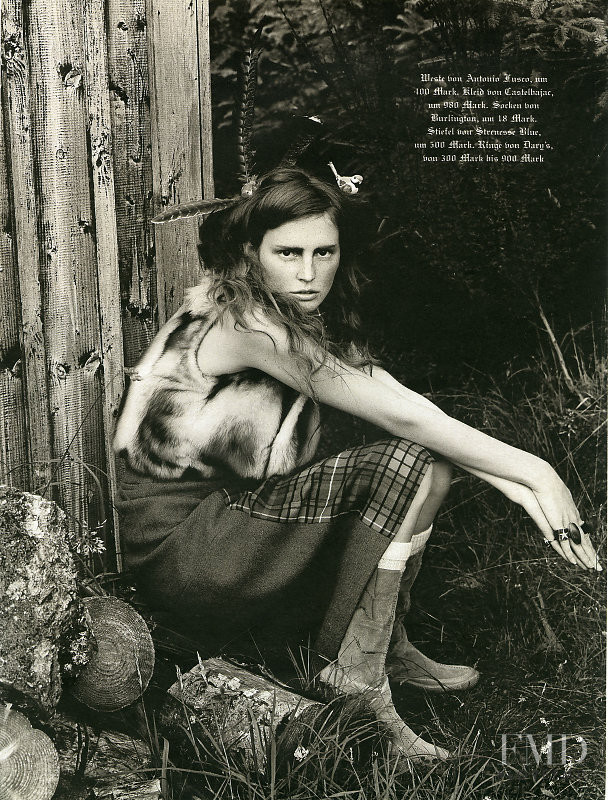 Sarah Schulze featured in Mull of Kinture, February 2000