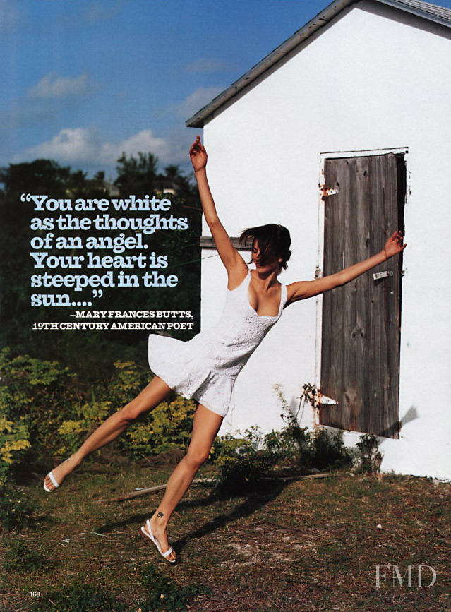 Siobhan Snyder featured in White, April 2002