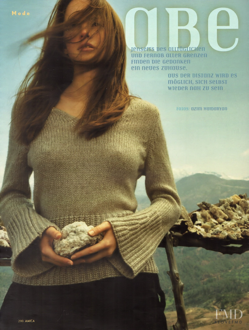 Sarah Schulze featured in Abendland, September 1999