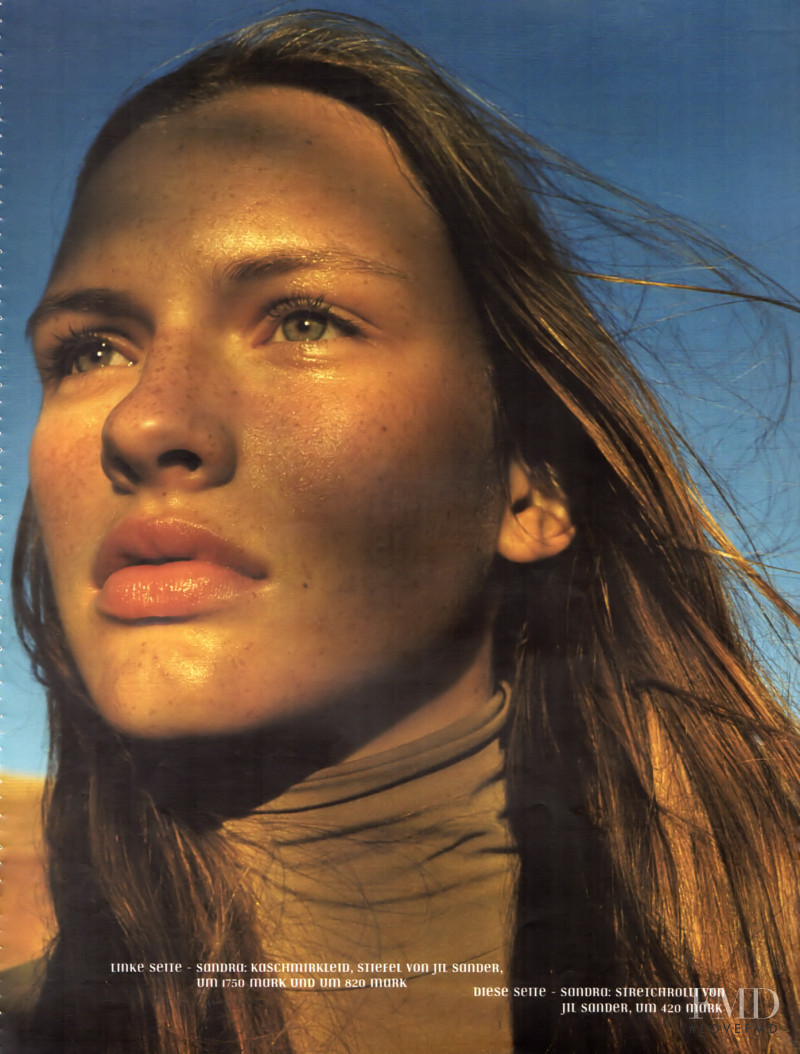 Sarah Schulze featured in Abendland, September 1999