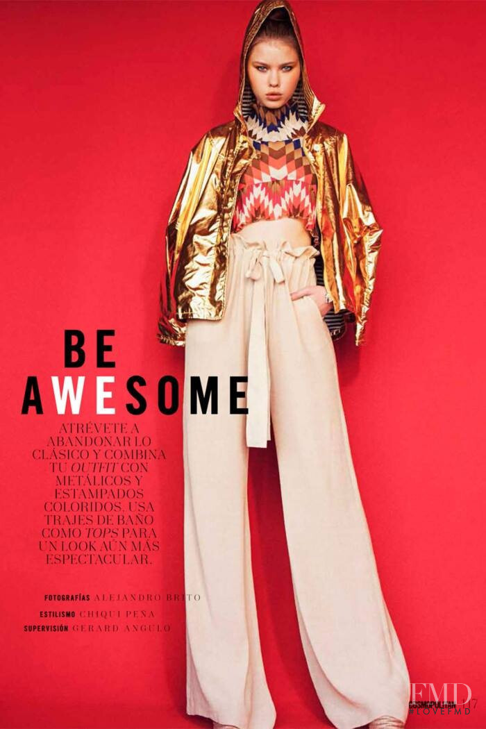 Gertruda Zilyte featured in Be Awesome, April 2017