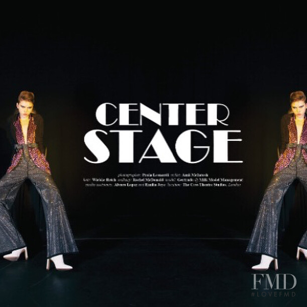 Gertruda Zilyte featured in Center Stage, October 2021