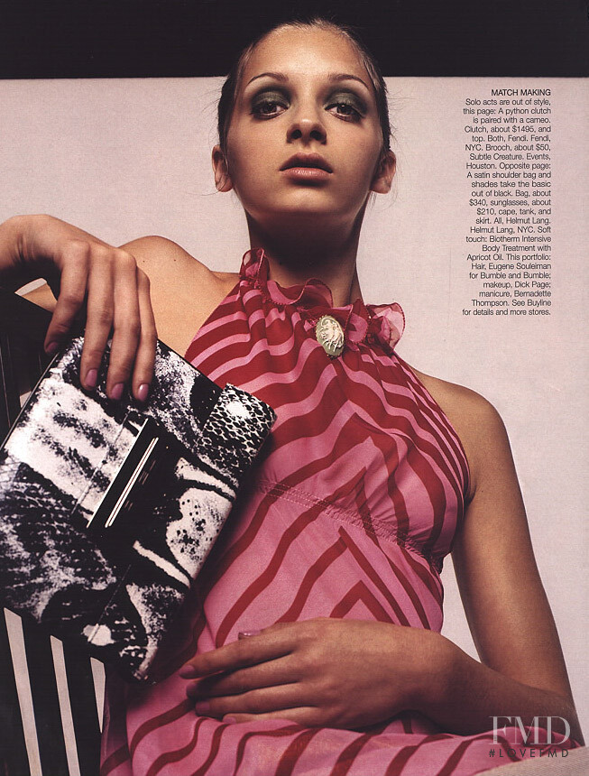 Roos Van Bosstraeten featured in She\'s Got A Brand New Bag, January 2000